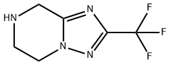2-(trifluoromethyl)-5,6,7,8-tetrahydro-[1,2,4]triazolo[1,5-a]pyrazine 