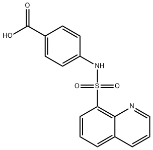4-(8-喹啉基磺酰基氨基)苯甲酸