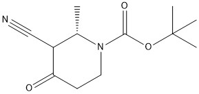 (2S)-3-氰基-2-甲基-4-氧代哌啶-1-羧酸叔丁酯
