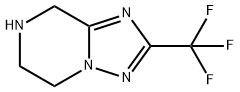 2-(trifluoromethyl)-5,6,7,8-tetrahydro-[1,2,4]triazolo[1,5-a]pyrazine 
