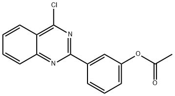 3-(4-氯喹唑啉-2-基)苯基乙酸酯