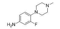 3-氟-4-(4-甲基哌嗪基)苯胺